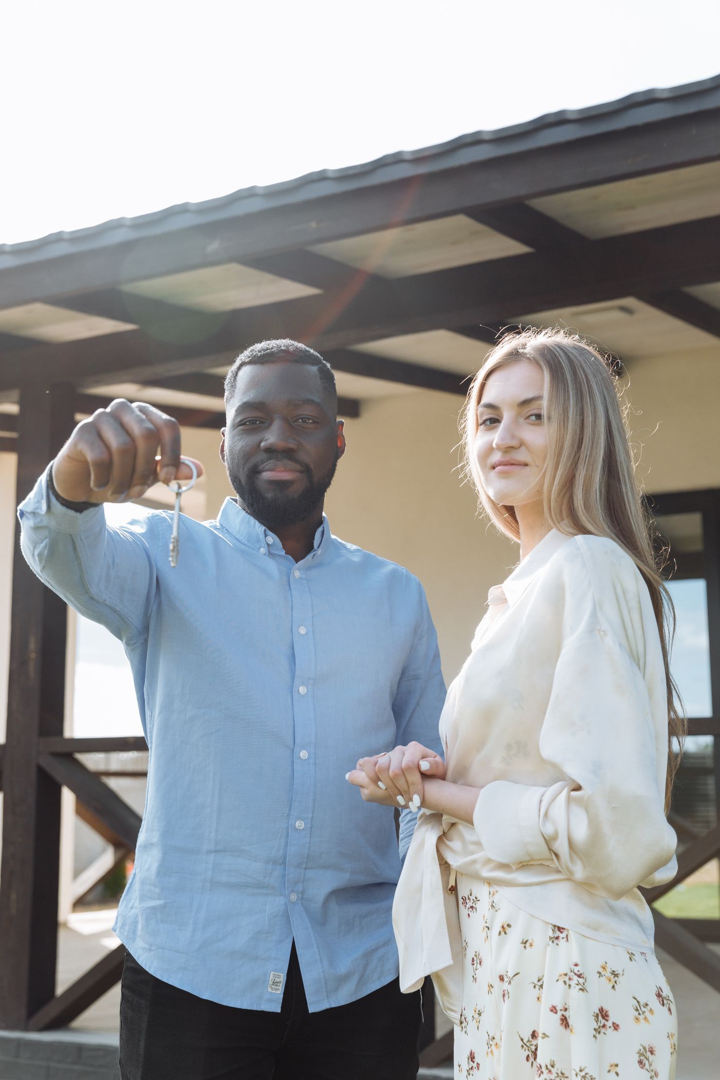 First-time homebuyer family at their new Ontario home